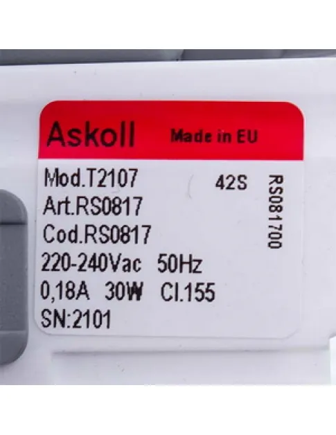 Помпа (насос) для стиральной машины Bosch 00141896 Askoll 30W T2107