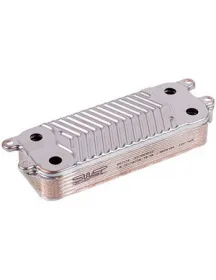 Теплообменник пластинчатый ГВП Swep (12 пластин) для газового котла Vaillant eco TEC Pure VUW 236-286/7-2 0020238986