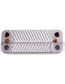 Теплообменник пластинчатый ГВП Zilmet (16 пластин) для газового котла Ariston, Ferroli, Biasi, Viessmann BI1001102