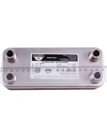 Теплообменник пластинчатый ГВП (12 пластин) для газового котла Vaillant atmo/turbo MAX plus/pro 065131