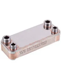 Теплообмінник пластинчастий ГВП ITM (12 пластин) для газового котла Junkers Appliance, Bosch Eurostar ZW 87054062030