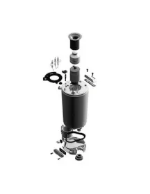 Теплообменник в сборе для конденсационного котла Buderus Logamax plus GB062-24 KD G20 87186467400