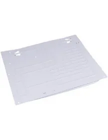 Испаритель 450x370mm (плачущий) с двумя медными выходами L=1700/1700mm