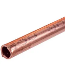 Труба мідна 1/4'' 6x0.76mm бухта 50m Halcor (продаж кратний 5м)