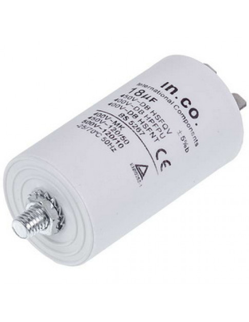 Mondo пусковой конденсатор CBB60 для стиральной машины 18uF 450V