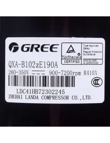 Компрессор для кондиционера Cooper&Hunter (C&H) 00103388 QAX-B102zE190A R410A 260-350V Gree 18 Компрессор для кондиционера Cooper&Hunter (C&H) 00103388 QAX-B102zE190A R410A 260-350V Gree 18