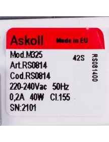 Bosch 00141896 Askoll Помпа 30W М50 для пральної машини