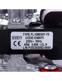 Вентилятор Sohon FL108034Y-75 65 Вт для газового котла Vaillant TurboTec Plus 0020051400