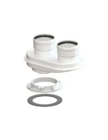 Перехідник (адаптер) коаксіального димоходу для газового котла Vaillant turboFIT VUW 242/5-2 0020…