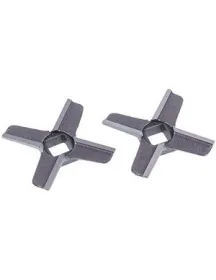 Набір ножів для м'ясорубки Zelmer 00755469 ZMMA018X (2 шт.) D=54mm s=9mm Отвір=10x10mm NR8