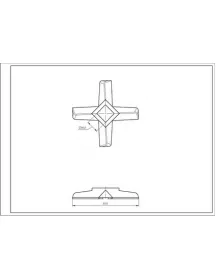 Набір ножів для м'ясорубки Zelmer 00755469 ZMMA018X (2 шт.) D=54mm s=9mm Отвір=10x10mm NR8 Набір ножів для м'ясорубки Zelmer 00755469 ZMMA018X (2 шт.) D=54mm s=9mm Отвір=10x10mm NR8