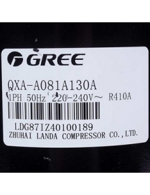 Компресор для кондиціонера Cooper&Hunter (C&H) 009001000075 GREE 7&apos&apos QXA-A081A130A R410A 220-240V Компресор для кондиціонера Cooper&Hunter (C&H) 009001000075 GREE 7&apos&apos QXA-A081A130A R410A 220-240V