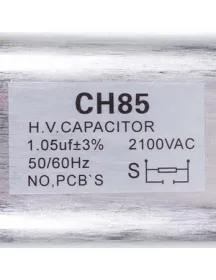 Конденсатор 1.05uF CH85-21105 2100V для мікрохвильової печі LG 0CZZW1H004C Конденсатор 1.05uF CH85-21105 2100V для мікрохвильової печі LG 0CZZW1H004C