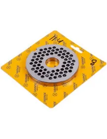 Решітка для м'ясорубки Lame Italia 100088 8mm D=114mm (з пазом) Unger D114 Решітка для м'ясорубки Lame Italia 100088 8mm D=114mm (з пазом) Unger D114