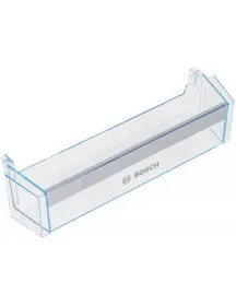 Дверная полка для бутылок для холодильника Bosch 11005384 440x110мм (с логотипом)
