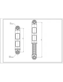 Амортизатор бака для пральної машини PATENT Electrolux 1322553510 60N L=165-240mm D отвору=11mm Амортизатор бака для пральної машини PATENT Electrolux 1322553510 60N L=165-240mm D отвору=11mm