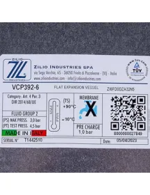 Розширювальний бак Zilio VCP392-6 л 3/8'' для газового котла (універсальний)13C0000600 Розширювальний бак Zilio VCP392-6 л 3/8'' для газового котла (універсальний)13C0000600