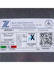 Розширювальний бак Zilio 7 л 3/8'' для газового котла 13N6000713 Розширювальний бак Zilio 7 л 3/8'' для газового котла 13N6000713
