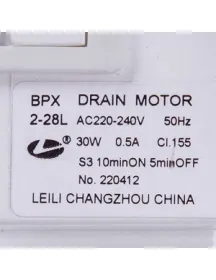 Помпа для посудомийної машини Electrolux 140000443022 LEILI BPX 2-28L 30W Помпа для посудомийної машини Electrolux 140000443022 LEILI BPX 2-28L 30W