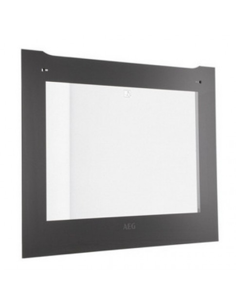 AEG 140037378290  Скло дверей зовнішнє 594x471mm для духовки 