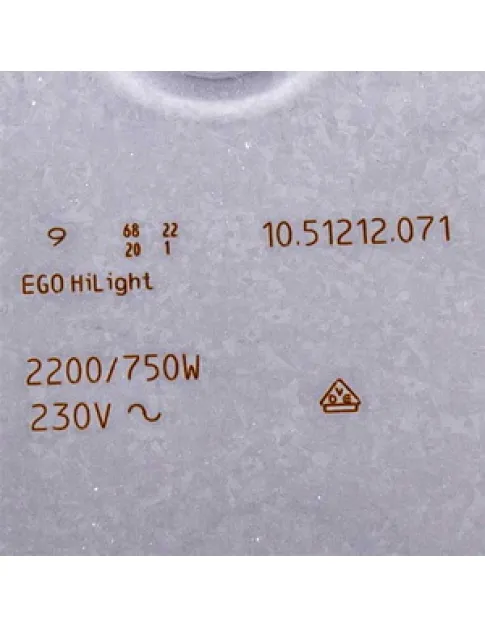Конфорка для стеклокерамической поверхности D=210/120mm Electrolux 140057323010