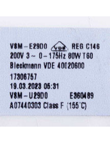 Двигатель помпы для посудомоечной машины VSM-E2900 80Вт Electrolux 140074403035 Двигатель помпы для посудомоечной машины VSM-E2900 80Вт Electrolux 140074403035