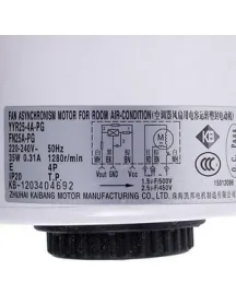 Мотор вентилятора блоку для кондиціонера C&H 15012098 YYR25-4A-PG 35W 220-240V, шток 8x45mm (проти год. стрілки) Мотор вентилятора блоку для кондиціонера C&H 15012098 YYR25-4A-PG 35W 220-240V, шток 8x45mm (прот…