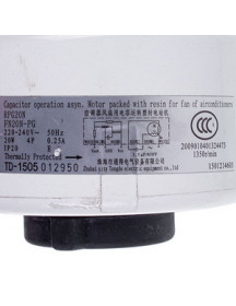Мотор вентилятора блока для кондиціонера C&H 1501214603 RPG20N(FN20N-PG) 20W 220-240V 0.25A, шток…