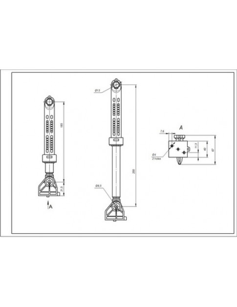 Амортизатор 80N для стиральной машины Electrolux 1552394023