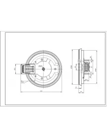Конфорка D=180mm 1500W EGO 18.18453.002 для електроплити