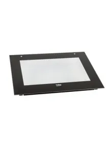 Скло дверей зовнішнє 210444372 590x460mm для духовки Beko