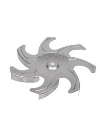 Крильчатка вентилятора для духовки Beko 217440103 (метал.) D=180mm d отв.=6mm