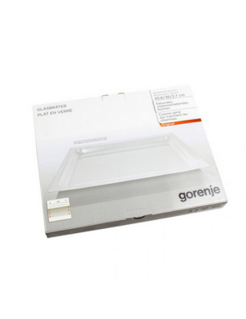 Деко скляне AC022 456x360x27mm для духовки Gorenje 242137