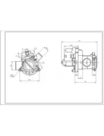 Помпа B15-6AZ для стиральной машины Beko 2880401800 Помпа B15-6AZ для стиральной машины Beko 2880401800