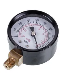 Манометр (вакуумметр) VALUE 310500104 (D корпуса= 50mm, подключение снизу)