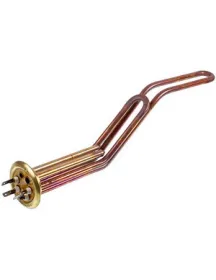 Тен для бойлера ''блискавка'' 3401336 Thermowatt 2000W (мідний), фланець 64mm L=335mm (під анод M4)