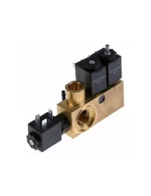 Блок електромагнітного клапана для вакууматора Henkelman 370514 (3 котушки) VA12 24V AC