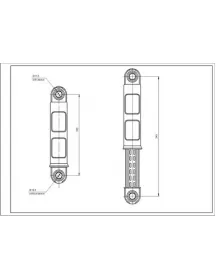Амортизатор бака для стиральной машины Electrolux 3794303010 80N L=165-245mm D отверстия=11mm