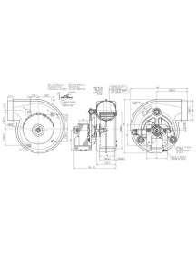 Вентилятор Fime VGR0024233 35 Вт для газового котла Ferroli Divatech, Domiproject, FEReasy 24 кВт 39846780
