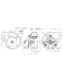 Вентилятор Fime VGR0024233 35 Вт для газового котла Ferroli Divatech, Domiproject, FEReasy 24 кВт…