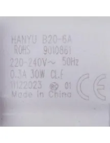 Помпа 4055250551 30W B20-6A Hanyu для пральної машини Electrolux