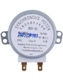 Двигатель поддона для СВЧ-печи Electrolux 4055411476 MDS-4A7 4/4.8 r/min 220-240V 4W H(шток)=12mm