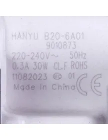 Candy 41018403 Помпа в зборі Hanyu 30W B20-6A01 для пральної машини