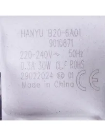 Помпа в сборе 41019104 Candy 30W B20-6A01 HANYU для стиральной машины Помпа в сборе 41019104 Candy 30W B20-6A01 HANYU для стиральной машины