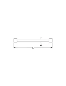 Тен для конвекційної печі Roller Grill 416776 кварцовий 1200W d=11х680mm Тен для конвекційної печі Roller Grill 416776 кварцовий 1200W d=11х680mm