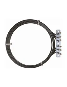 Тен для пароконвектомата Bertos 418132 7350W 230V фланець 143x25mm