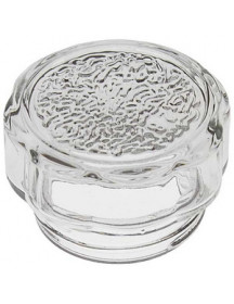 Кришка плафона лампи для духової шафи Whirlpool 481010646361 D=42mm (скляна)