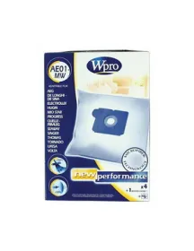 Набір мішків AE01-MW Wpro (4 шт) + фільтр для пилососа Whirlpool 481281718608 Набір мішків AE01-MW Wpro (4 шт) + фільтр для пилососа Whirlpool 481281718608