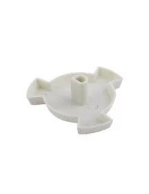Куплер для НВЧ-печі Whirlpool 482000016236 H=20mm H пелюстки=8mm білий