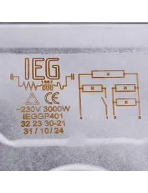 Конфорка для професійних електричних плит 490.056 3000W 230V 300x300mm Конфорка для професійних електричних плит 490.056 3000W 230V 300x300mm